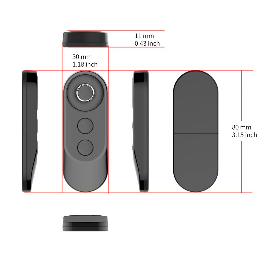 Bluetooth Remote Shutter with Remote Control view 2