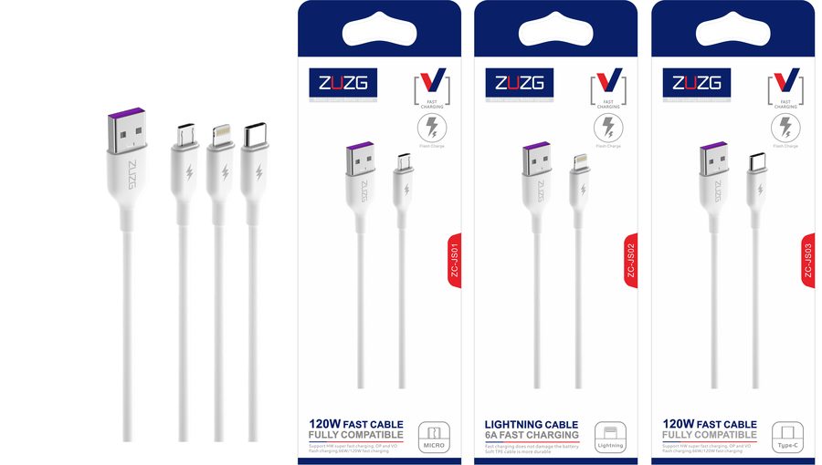 JS01-V8 Charging & Data Cable