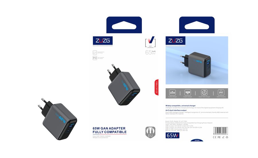 UC17SEU 65W Travel Charger