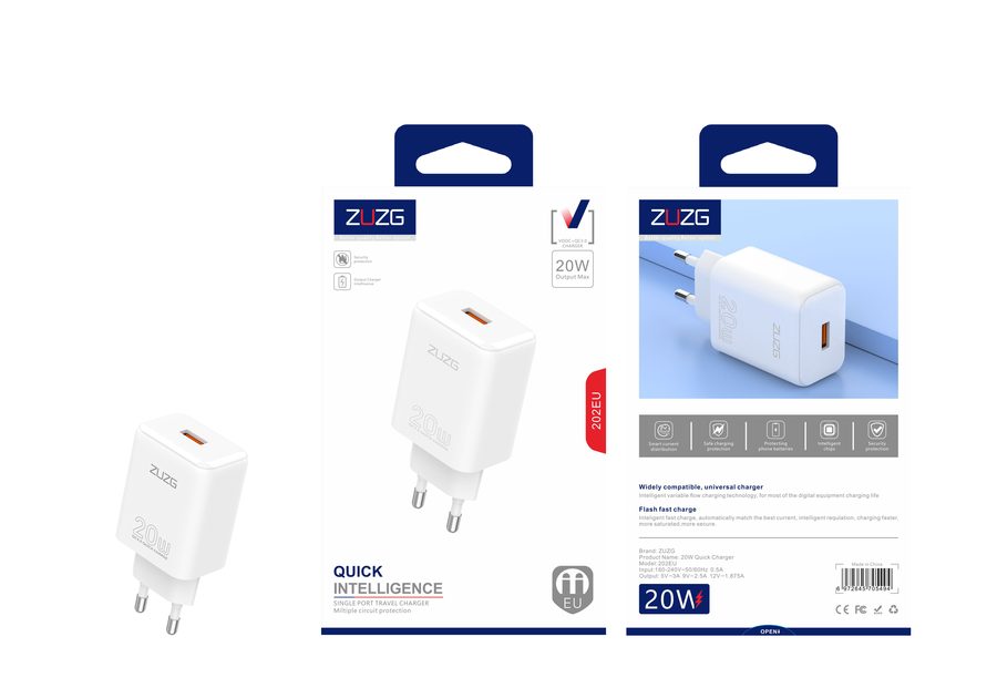 ZC-201 10W Travel Charger