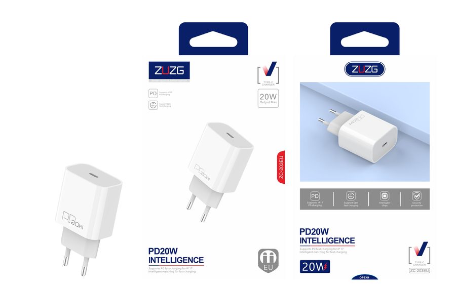 ZC-202 20W Travel Charger
