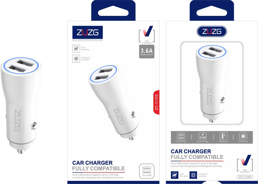 ZC-C10S Car Charger with Car Charging