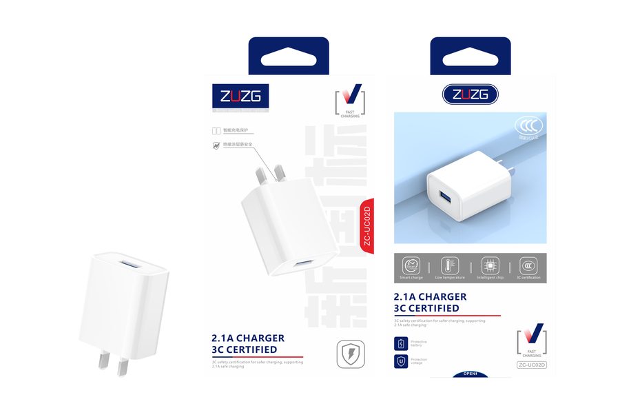 ZC-UC02D Wall Charger with Head Only