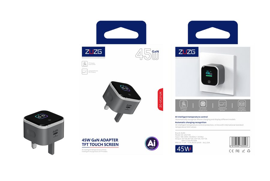 ZC-UC21UK 45W Travel Charger